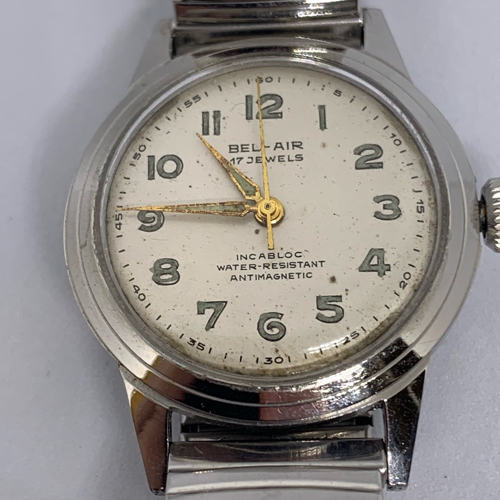 BEL-AIR 17 Jewels Mechanical Wind Watch